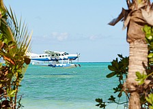 Tropic Ocean Airways have 14 aircraft in their fleet, mostly made up of Cessna Grand Caravans with pontoons affixed for water landings.