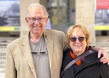 Anthony and Katherine Van Wezel Stone, grandchildren of the late Lewis Van Wezel.