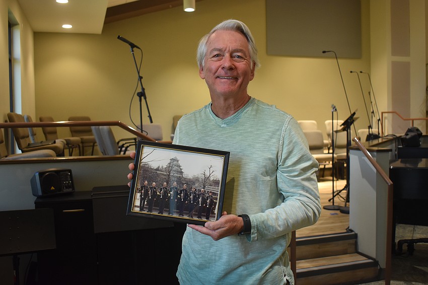 Lakewood Ranch's Bob Richards, a 75-year-old retired trumpet player, spent 26 years playing in the United States Army Band. After he retired from the band in 1999, he didn't own a trumpet for 20 years but decided to pick it up again and join the Lakewood Ranch Wind Ensemble in 2019.