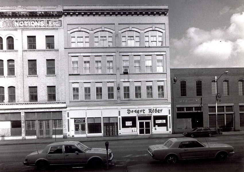 The Hutchinson-Suddath Building, built in the early 1900s at 315 E. Bay St., is on the U.S. National Register of Historic Places.