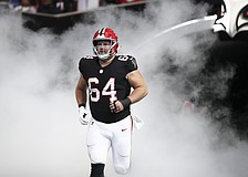 Ryan Neuzil started all 17 games at center for the Atlanta Falcons this season. The 2016 Braden River High graduate was ranked No. 7 out of 40 graded centers by Pro Football Focus.