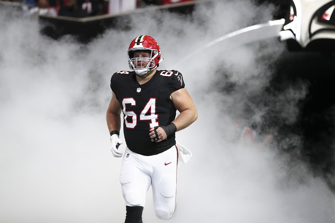 Ryan Neuzil started all 17 games at center for the Atlanta Falcons this season. The 2016 Braden River High graduate was ranked No. 7 out of 40 graded centers by Pro Football Focus.