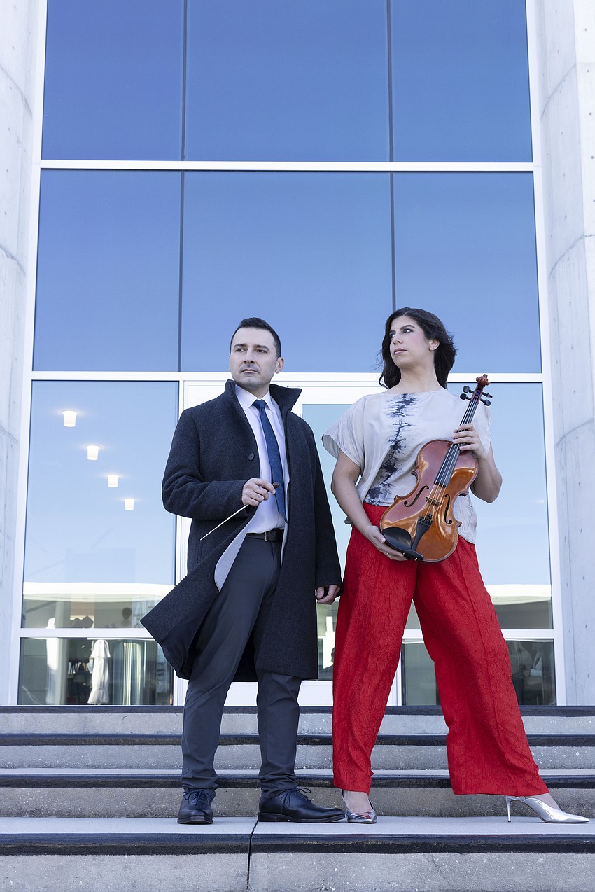 George Nickson and Samantha Bennett's ensembleNewSRQ performs George Nickson and Samantha Bennett's ensembleNewSRQ performs