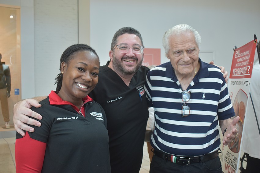 Platinum Healthcare Physical Medicine's Daphna McLean and Daniel Rubin checked the boxes for Sarasota's Louis Cersosimo to book a chiropractic appointment with them.