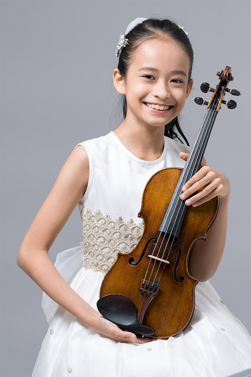 Japanese violin prodigy Himari will perform with the Sarasota Orchestra in a Masterworks concert at Neel Performing Arts Center in Bradenton on Jan. 16 and at the Van Wezel in Sarasota Jan. 17-18. Japanese violin prodigy Himari will perform with the Sarasota Orchestra in a Masterworks concert at Neel Performing Arts Center in Bradenton on Jan. 16 and at the Van Wezel in Sarasota Jan. 17-18.