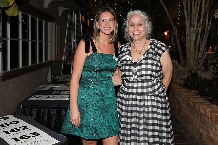 Emma Goldberg with Operations Manager Andrea Silvergleit.