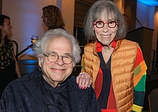 Israeli-American violin virtuoso Itzhak Perlman and his wife, Toby, founder of the Perlman music program.
