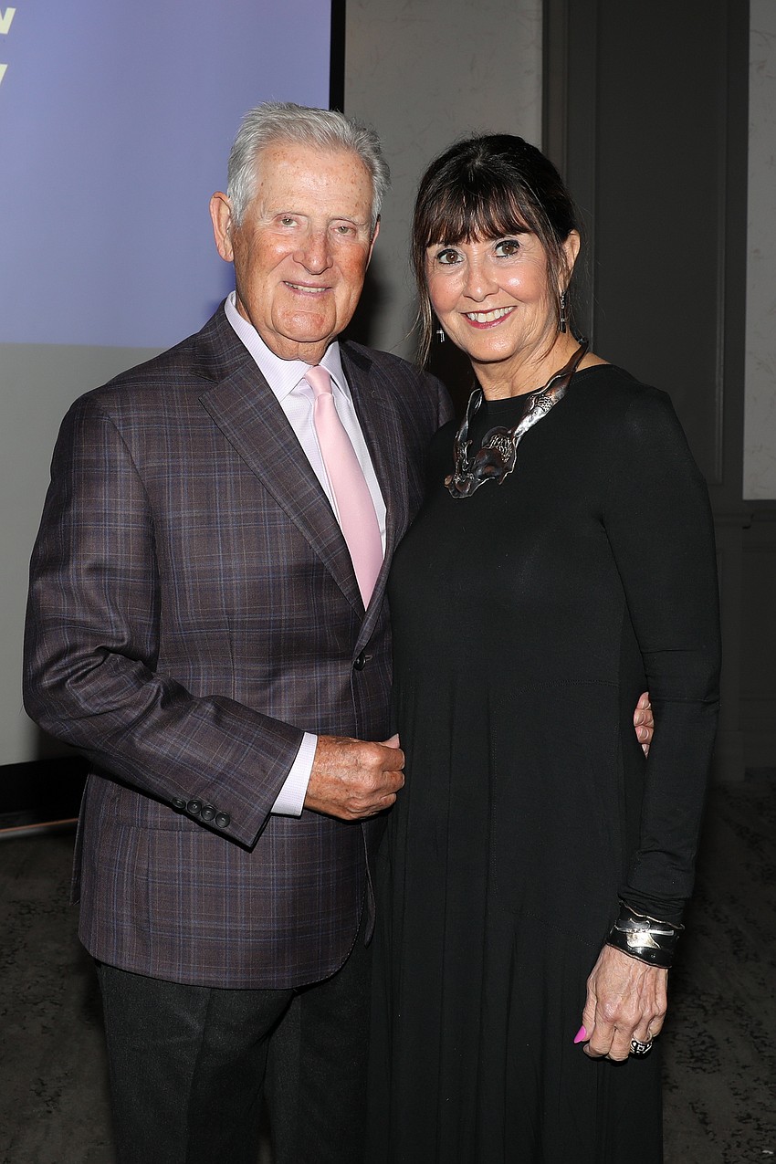 Event co-chairs Ian and Roxie Black