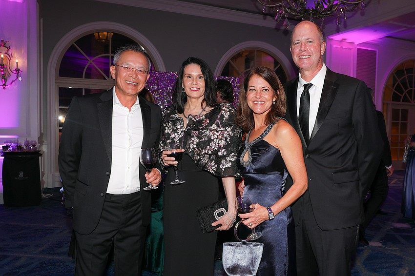 Rob and Leigh Lin with Nicole and Patrick Ryskamp.