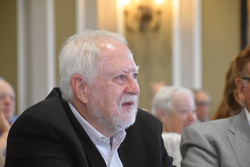 Rex Jensen, president and CEO of Schroeder-Manatee Ranch, enjoyed the panel discussion from the audience.