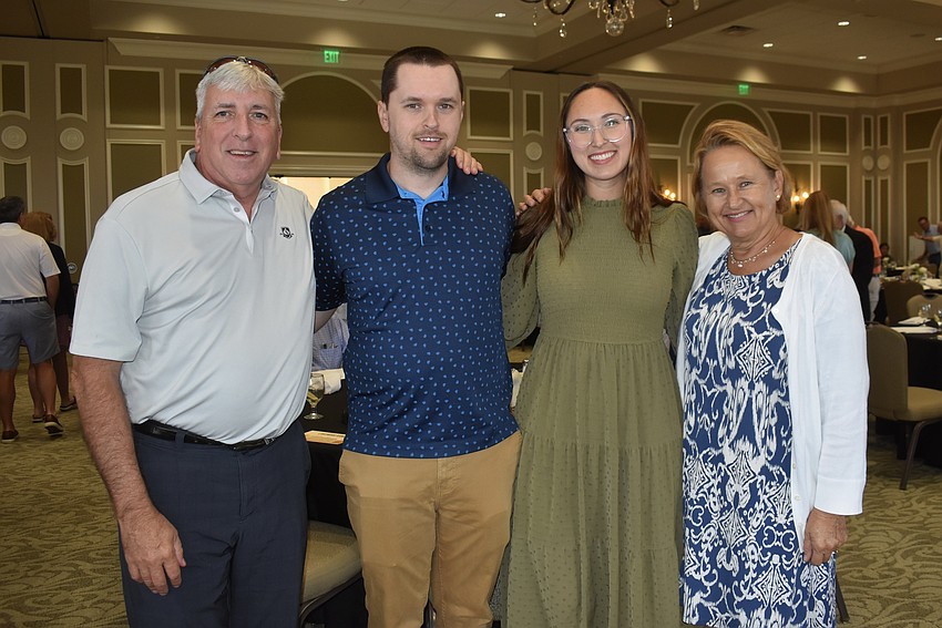 The Schmitts are Lakewood Ranch's founding family. From left to right: Bob Schmitt, Derek Schmitt, Kirsten Lovett and Charlene Schmitt.