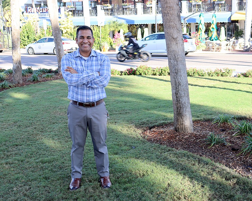 City of Sarasota Public Works Director Nikesh Patel helped led the city's efforts to secure $13.5 million in Resilient SRQ funding to address persistent flooding on St. Armands.