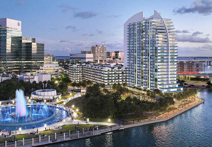 The Related Group’s South Bank Residences is planned at 835 Museum Circle on the Downtown Jacksonville Southbank where the River City Brewing Co. restaurant was demolished.