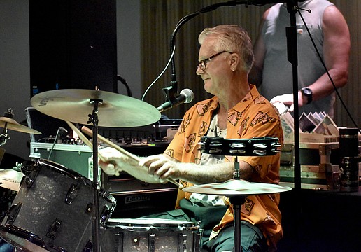 Steven Mark plays the drums.