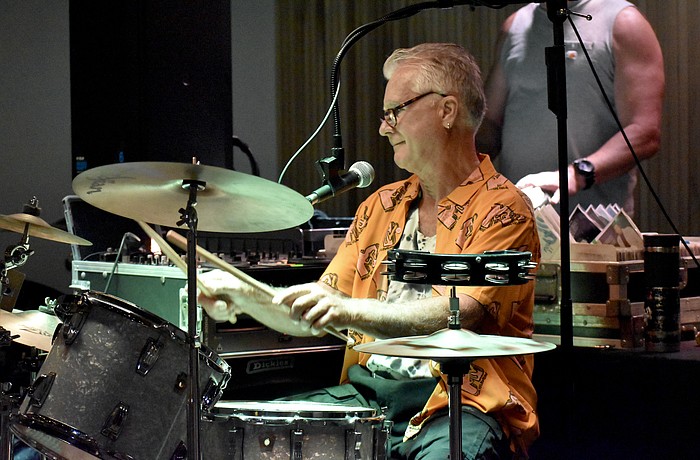 Steven Mark plays the drums.