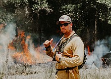 Clayton McCurry is a senior ranger at Duette Preserve.