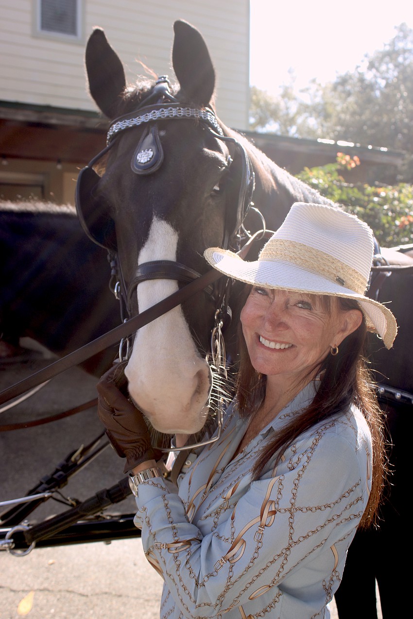 Misdee Wrigley Miller says building a relationship with her horses has been key to her success in combined driving competitions.