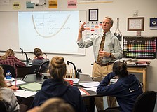 Mike Newhams began teaching science at the Out-of-Door Academy in 1997 and was known for helping anyone and everyone with anything they might need. This included staying extra hours to provide academic support and attending clubs and events.