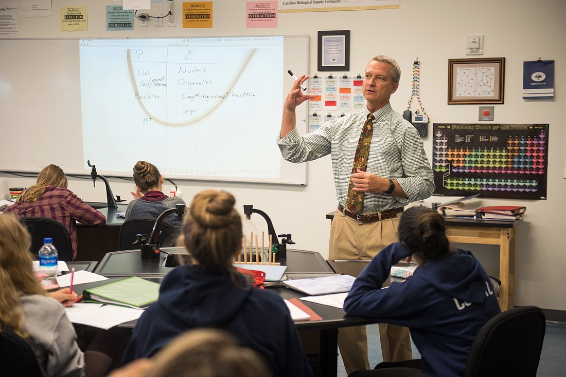 Mike Newhams began teaching science at the Out-of-Door Academy in 1997 and was known for helping anyone and everyone with anything they might need. This included staying extra hours to provide academic support and attending clubs and events.