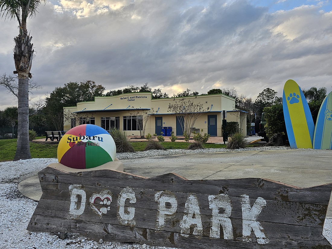 Halifax Humane Society's Lee C. & Patricia Culler boarding and grooming services building, and the neighboring dog park, were created through a taxpayer-funded grant. Photo by Sierra Williams