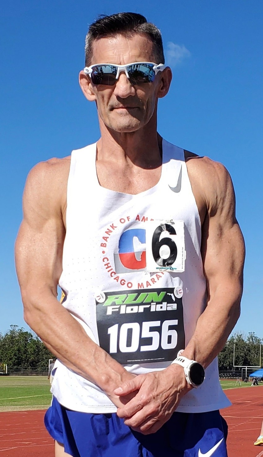 Paul Shuler broke a 31-year-old Florida Senior Games record in the 1,500 meters. Courtesy photo