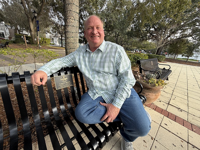 Windermere Mayor Jim O’Brien said stepping down after the town’s centennial was perfect timing. As part of the celebrations, the town had legacy benches dedicated in honor of families and individuals in town, including a bench for Roger, Judi and Karin Tome and Jim, Kristin, Jacob and Emily O’Brien.