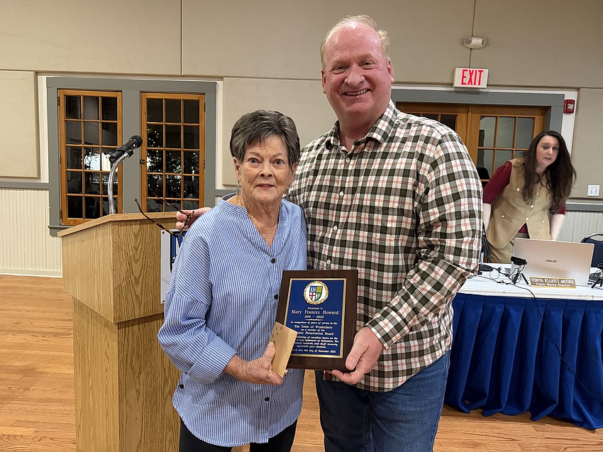 Windermere Mayor Jim O’Brien said it’s the dedication to serve from people such as Mary Frances Howards, who resigned from the Historical Preservation Board after years of service, that makes Windermere a special place to live.