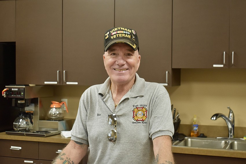 VFW member Bob Hambrecht says the fire department treats the VFW well, so the members try to treat the firefighters well, too.