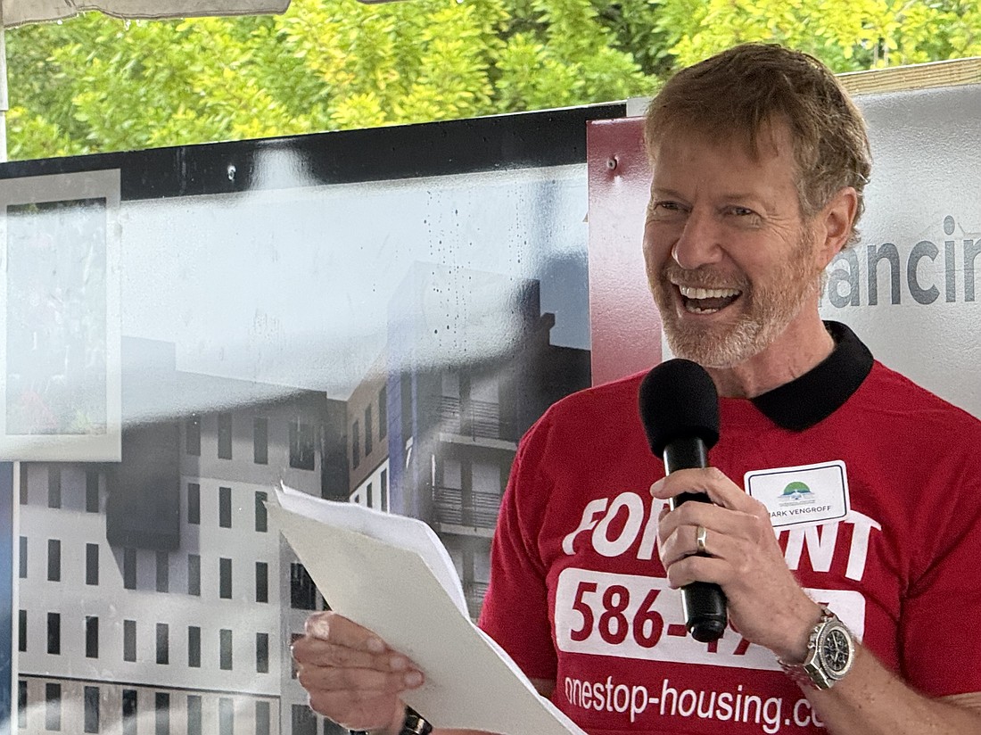One Stop Housing CEO and Managing Partner Mark Vengroff says the groundbreaking for Sarasota Station comes after years of planning.