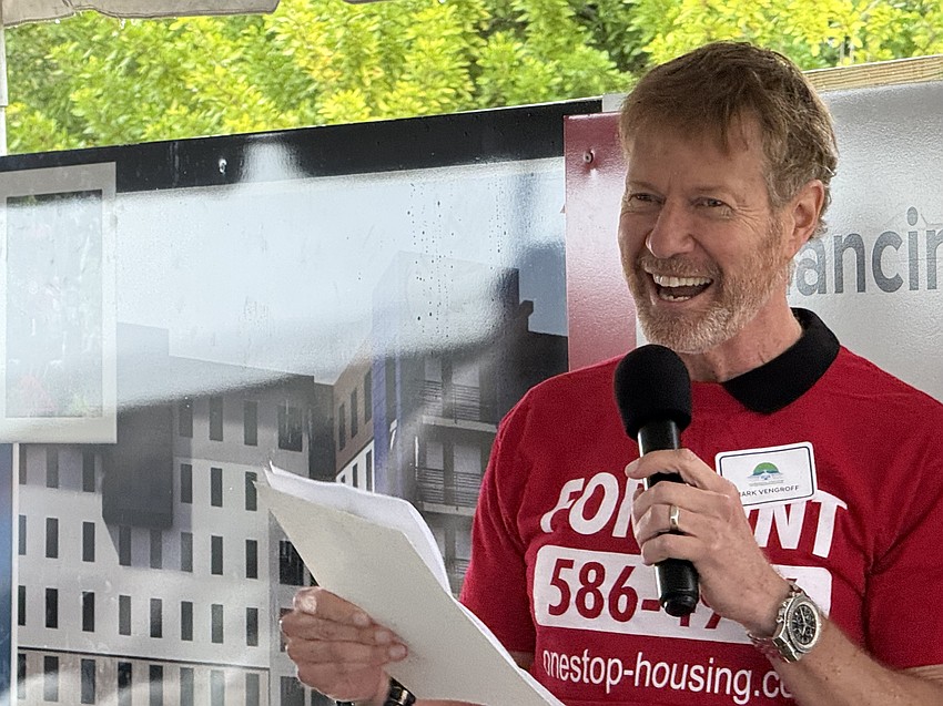 One Stop Housing CEO and Managing Partner Mark Vengroff says the groundbreaking for Sarasota Station comes after years of planning.