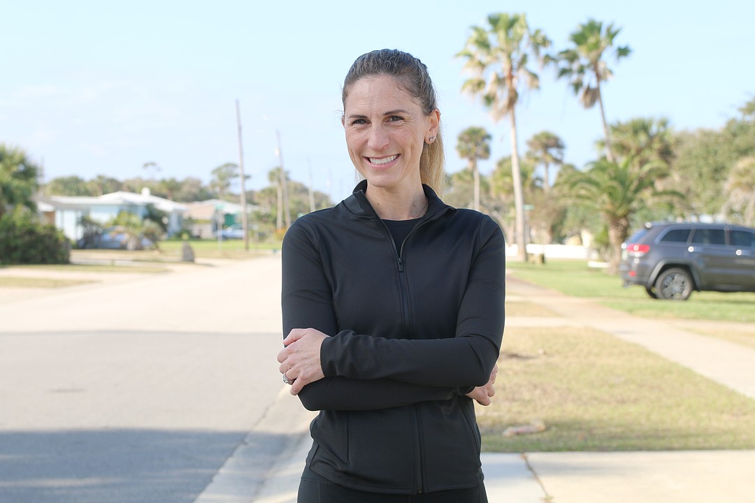 Flagler Rotary President Michelle Bartlome completes challenge to run every street in Ormond Beach