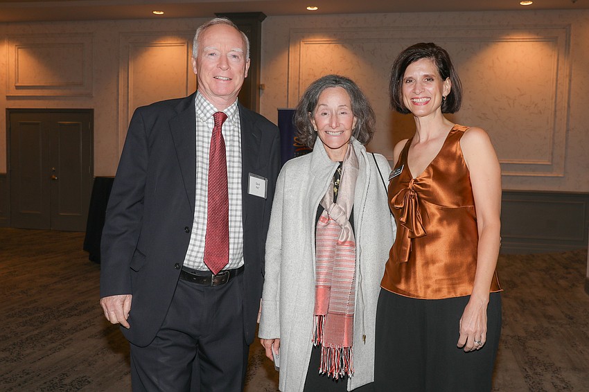 David and Barbara Kay with Gina O'Brien
