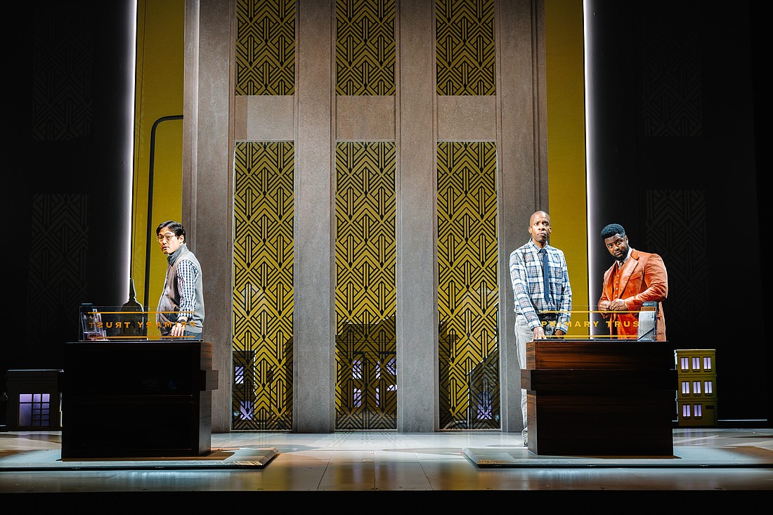 Hoonmin Luke Choi, Anthony Cason and Kamal Bolden star in Asolo Rep's production of Eboni Booth's play, "Primary Trust."