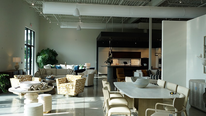 The Couch LBK showroom gives perusers examples of some styles offered by the furnishing business, but the pieces are fully customizable and are more likely to be used for inspiration.