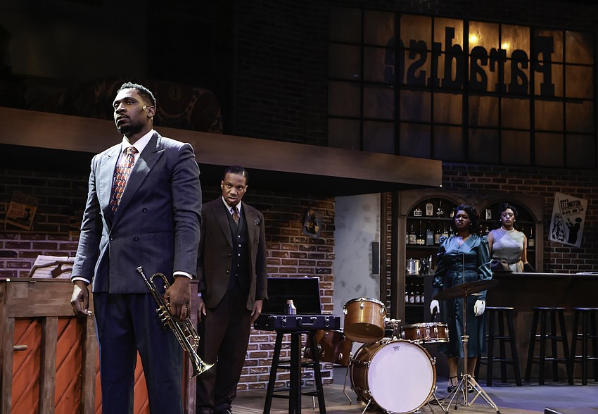 Al’Jaleel McGhee stars as a jazz trumpeter torn between career and community in Westcoast Black Theatre Troupe's 
