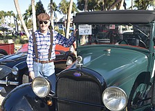 Tom Watson showcases his 1929 Ford Model A.