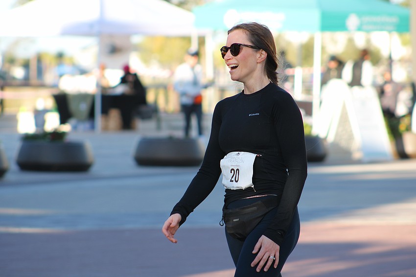 Karissa Campbell finished the 5k with a time of 29 minutes and 54 seconds.