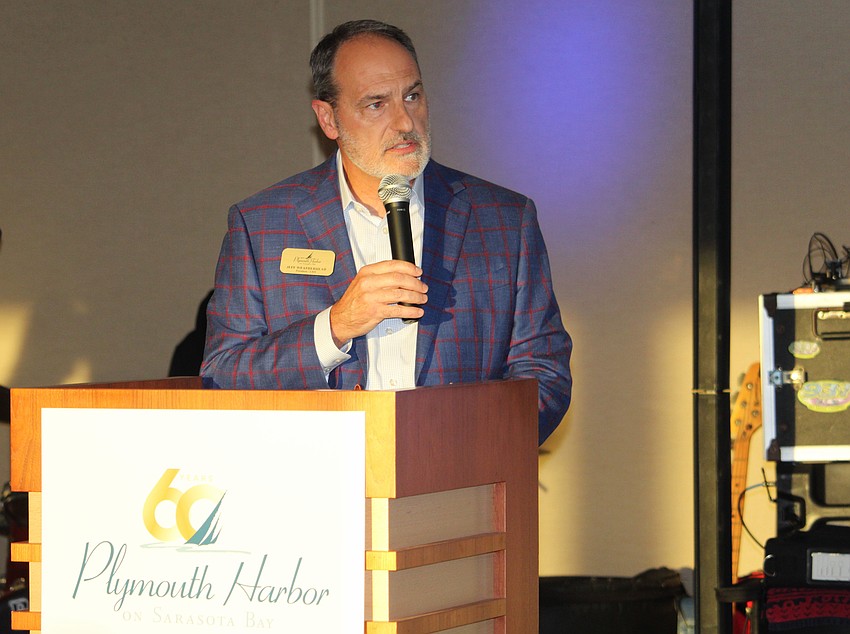 Jeff Weatherhead, CEO and president of Plymouth Harbor on Sarasota Bay, recounts the major milestones of the retirement community on its journey to now celebrating 60 years of operation.