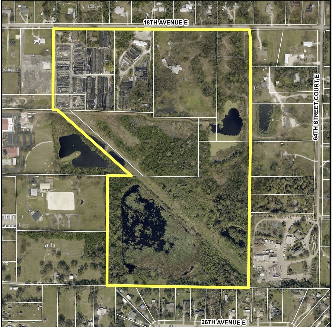 The only access point to Bradenton Estates II is proposed from 18th Avenue East.