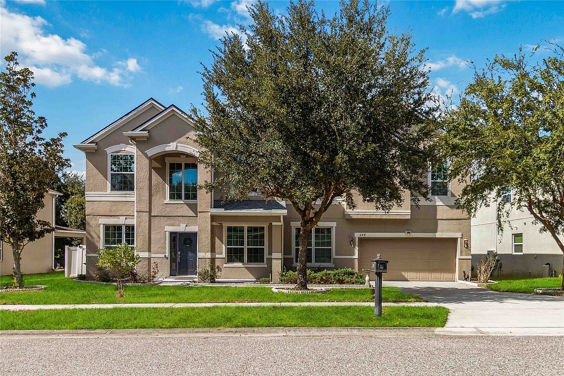 The home at 248 Wallrock Court, Ocoee, sold Jan. 16, for $599,990. It was the largest transaction in Ocoee from Jan. 12 to 18. The sellers were represented by Krushna Patel, Compass Florida LLC.