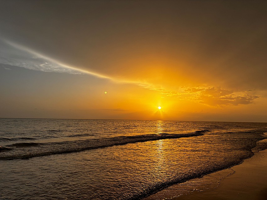 Gary Wise captured this vibrant sunset on Longboat Key.