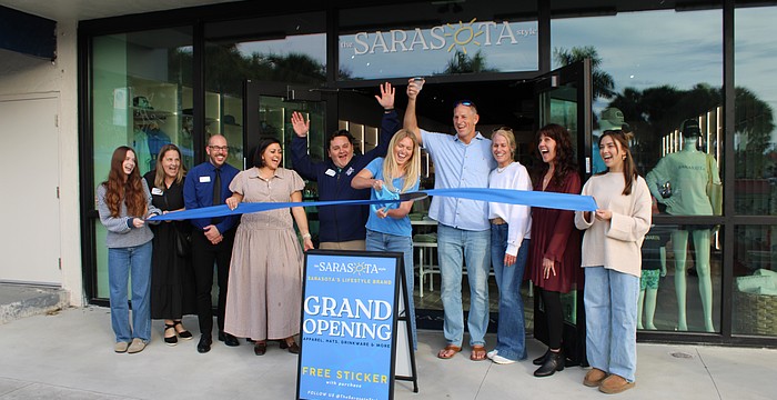Malia Price, co-owner of The Sarasota Style, held a ribbon-cutting ceremony on Jan. 14 with the Sarasota Chamber of Commerce.
