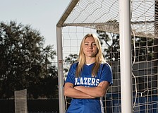 In her first year playing organized soccer at any level, Reagan Volkert has burst onto the scene with Sarasota Christian.
