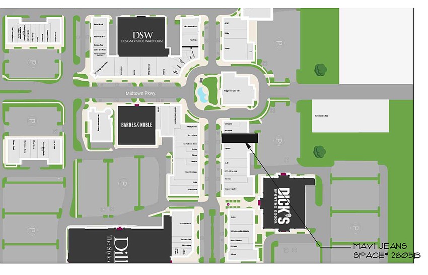 Mavi is planned in what is now the Casper space in St. Johns Town Center.