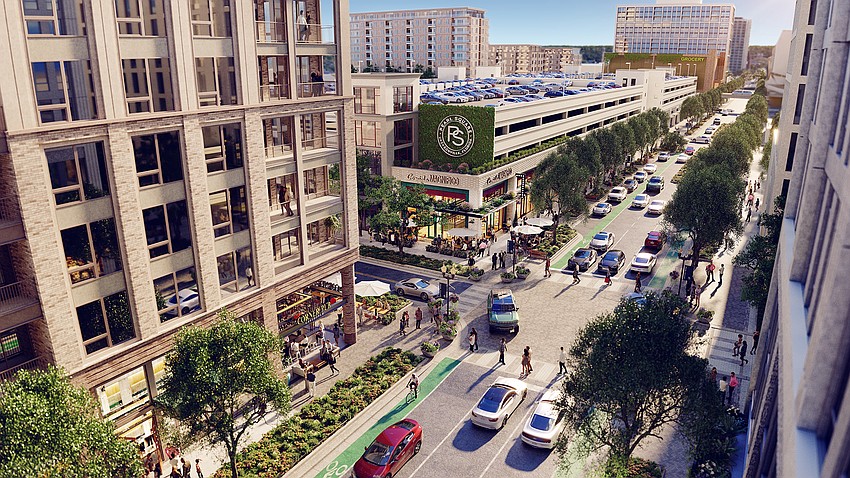 In addition to retail, the Downtown Jacksonville 721 N. Pearl St. structure, bordered by Union, Julia, Beaver and Pearl Streets, will serve as centralized parking for Pearl Square neighborhood.