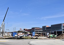 While construction abounds around The Marketplace at Heritage Harbour, Portillo's is not among the businesses preparing to move into the shopping center.