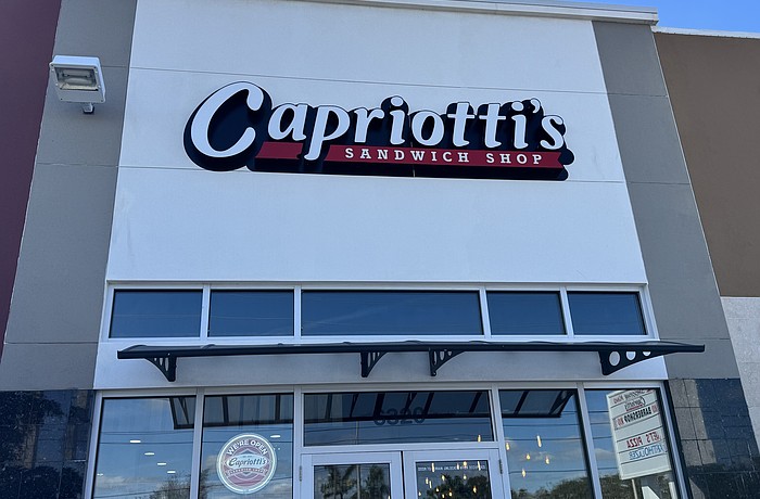 Capriotti's Sandwich Shop is at 6320 S. Tamiami Trail in Sarasota.