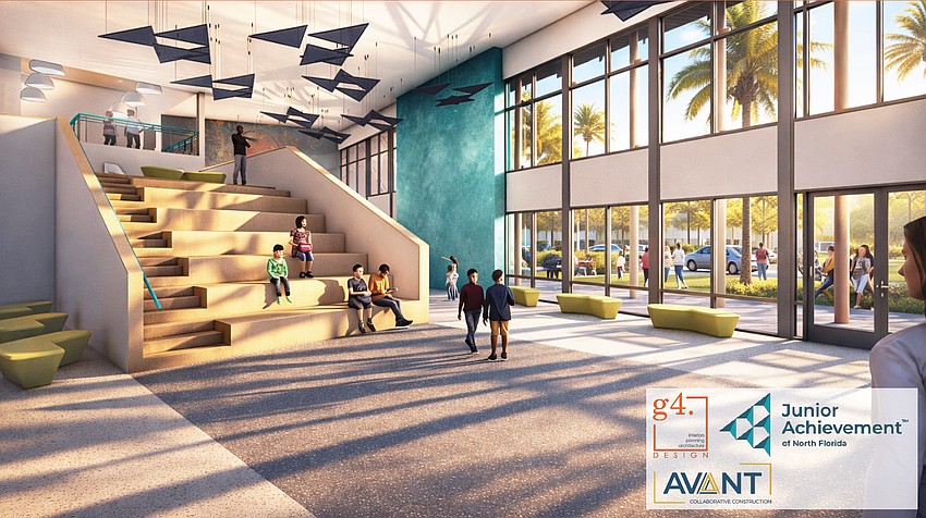 The Junior Achievement center is planned between Broad and Jefferson streets north of State Street in Jacksonville.