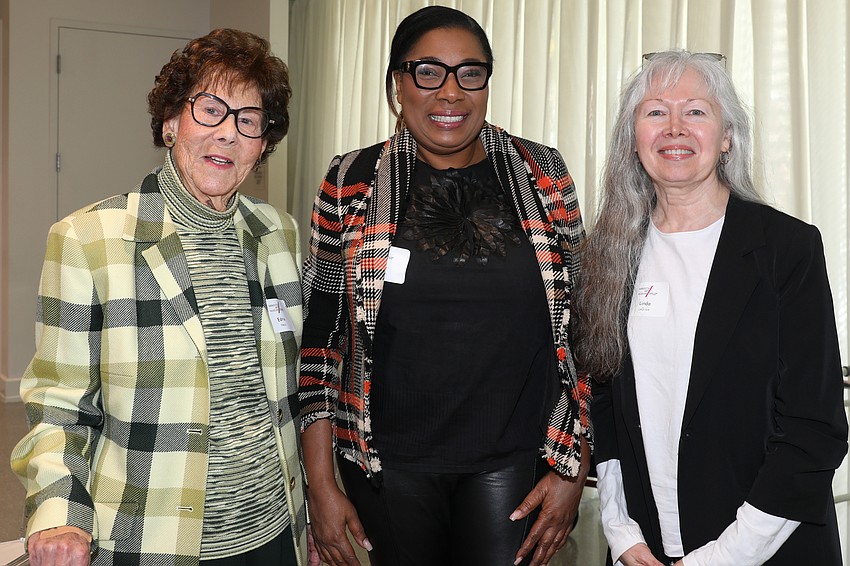 Edris Weis, Marie Abraham and Linda LeGrice