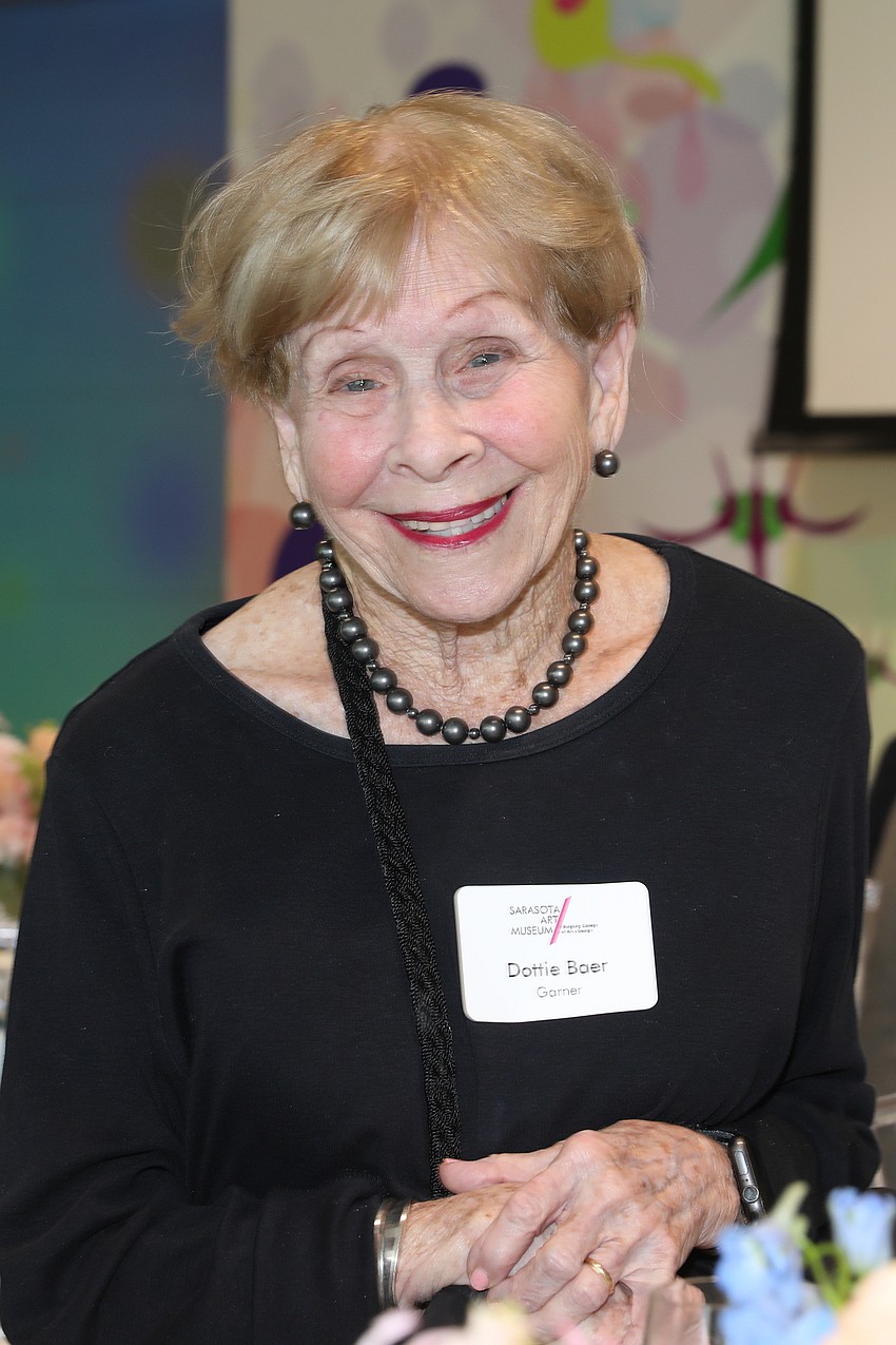 Dottie Baer Garner and her signature smile.